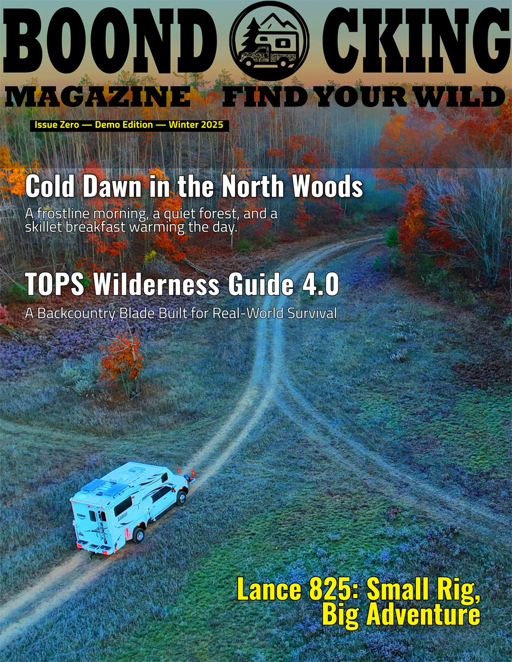 Boondocking Magazine Cover