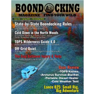 Boondocking Magazine Edition One (Print Edition)